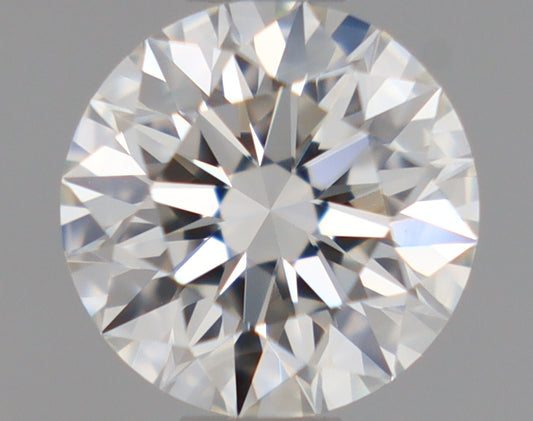 Natural Mined ROUND Diamond - 0.6 Carats, H Color, VS1 Clarity - Timeless Beauty and Exceptional Brilliance - GIA Certified
