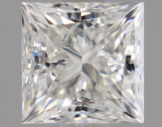 Natural Mined PRINCESS Diamond - 1.0 Carats, I Color, VVS2 Clarity - Timeless Beauty and Exceptional Brilliance - GIA Certified