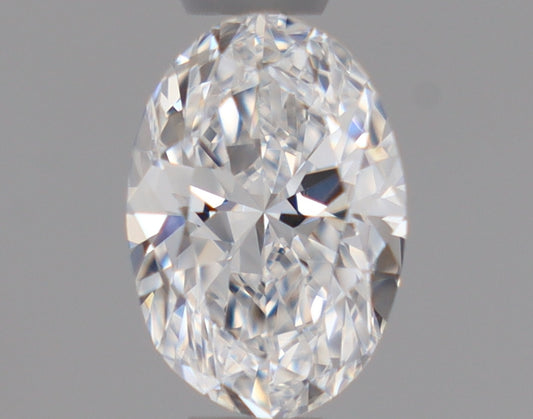 Natural Mined OVAL Diamond - 0.48 Carats, D Color, VS1 Clarity - Timeless Beauty and Exceptional Brilliance - GIA Certified