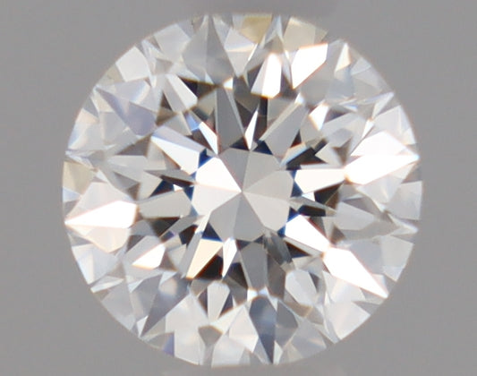 Natural Mined ROUND Diamond - 0.3 Carats, F Color, VVS2 Clarity - Timeless Beauty and Exceptional Brilliance - GIA Certified