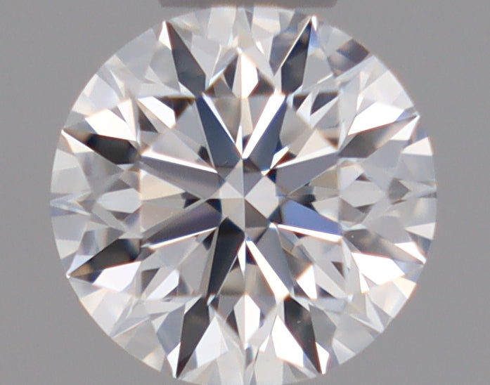 Natural Mined ROUND Diamond - 0.35 Carats, D Color, VVS2 Clarity - Timeless Beauty and Exceptional Brilliance - GIA Certified