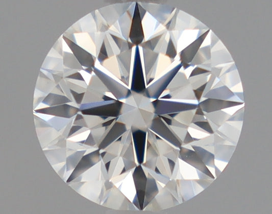 Natural Mined ROUND Diamond - 0.35 Carats, G Color, VVS2 Clarity - Timeless Beauty and Exceptional Brilliance - GIA Certified