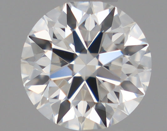 Natural Mined ROUND Diamond - 0.38 Carats, F Color, VS1 Clarity - Timeless Beauty and Exceptional Brilliance - GIA Certified