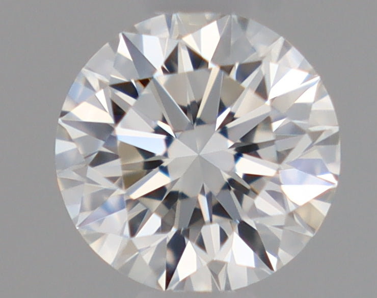 Natural Mined ROUND Diamond - 0.36 Carats, F Color, VVS1 Clarity - Timeless Beauty and Exceptional Brilliance - GIA Certified
