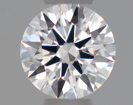 Natural Mined ROUND Diamond - 0.25 Carats, E Color, IF Clarity - Timeless Beauty and Exceptional Brilliance - GIA Certified