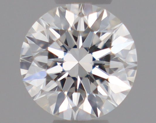 Natural Mined ROUND Diamond - 0.3 Carats, F Color, VVS1 Clarity - Timeless Beauty and Exceptional Brilliance - GIA Certified