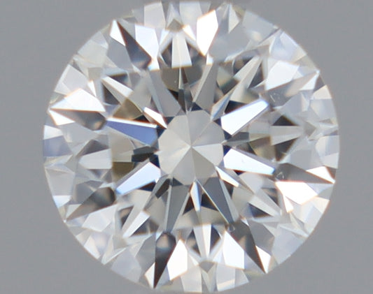 Natural Mined ROUND Diamond - 0.45 Carats, H Color, VS2 Clarity - Timeless Beauty and Exceptional Brilliance - GIA Certified
