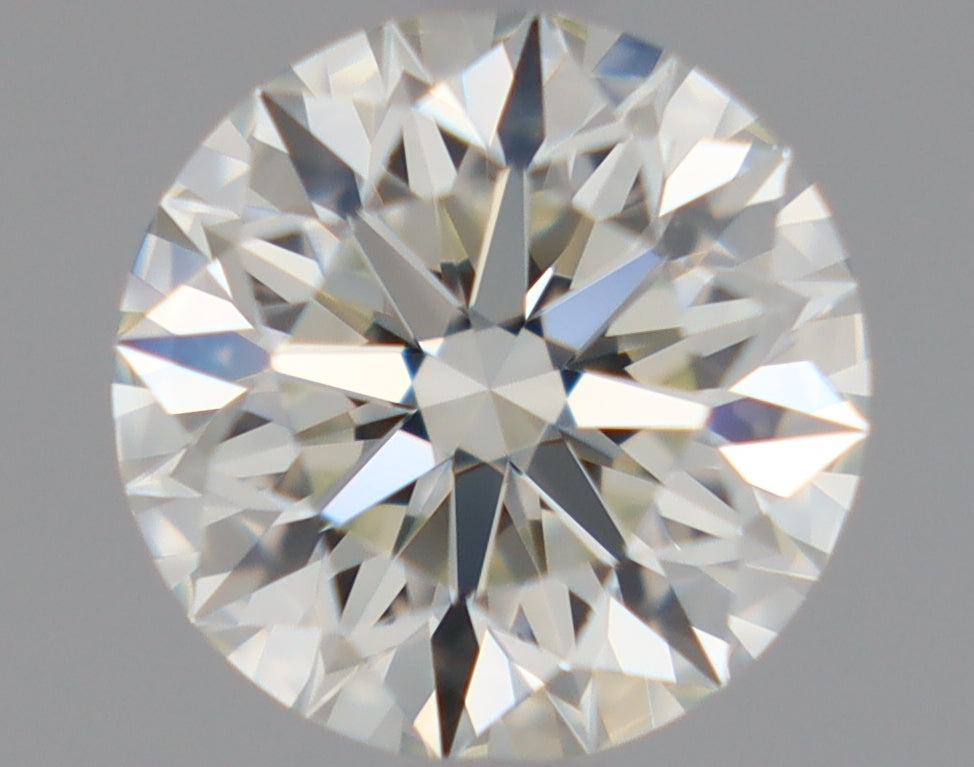 Natural Mined ROUND Diamond - 0.91 Carats, K Color, VVS1 Clarity - Timeless Beauty and Exceptional Brilliance - GIA Certified