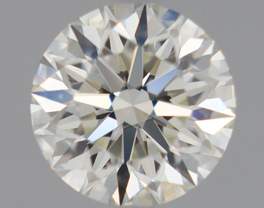 Natural Mined ROUND Diamond - 0.91 Carats, K Color, VVS1 Clarity - Timeless Beauty and Exceptional Brilliance - GIA Certified