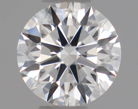 Natural Mined ROUND Diamond - 0.3 Carats, F Color, VS1 Clarity - Timeless Beauty and Exceptional Brilliance - GIA Certified