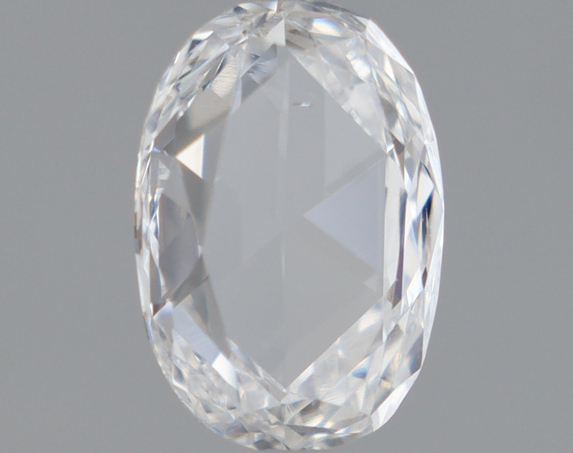 Natural Mined Rose Cut Diamond - 0.82 Carats, E Color, VS2 Clarity - Timeless Beauty and Exceptional Brilliance - Non-Certified