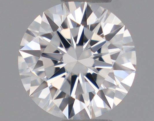 Natural Mined ROUND Diamond - 0.4 Carats, E Color, VVS2 Clarity - Timeless Beauty and Exceptional Brilliance - GIA Certified