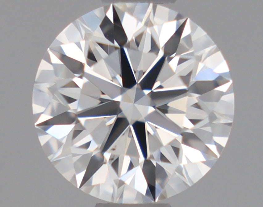 Natural Mined ROUND Diamond - 0.66 Carats, F Color, VS2 Clarity - Timeless Beauty and Exceptional Brilliance - GIA Certified