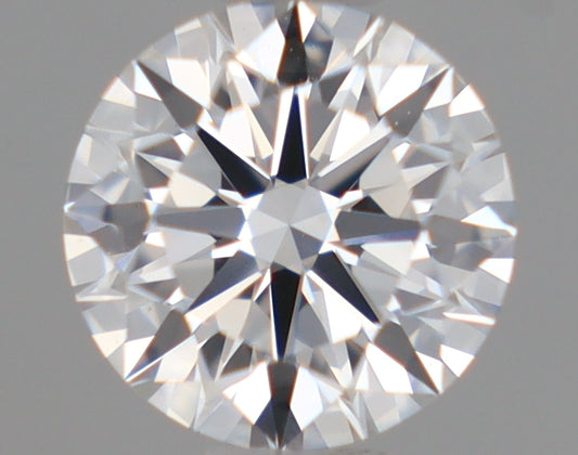 Natural Mined ROUND Diamond - 0.5 Carats, D Color, VS1 Clarity - Timeless Beauty and Exceptional Brilliance - GIA Certified