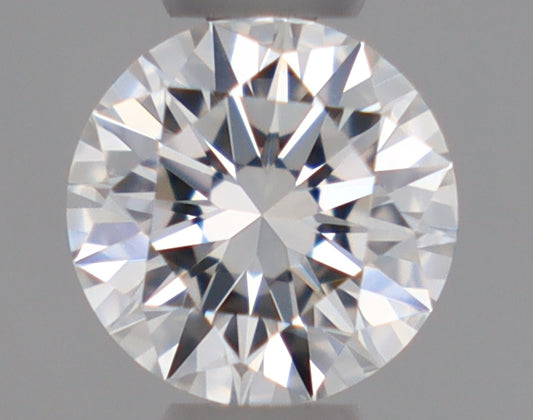Natural Mined ROUND Diamond - 0.27 Carats, F Color, VVS1 Clarity - Timeless Beauty and Exceptional Brilliance - GIA Certified