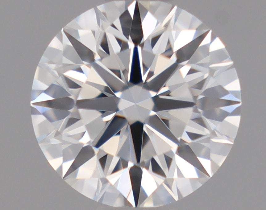 Natural Mined ROUND Diamond - 0.66 Carats, E Color, VVS2 Clarity - Timeless Beauty and Exceptional Brilliance - GIA Certified