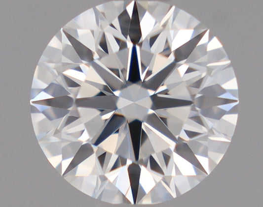 Natural Mined ROUND Diamond - 0.66 Carats, E Color, VVS2 Clarity - Timeless Beauty and Exceptional Brilliance - GIA Certified