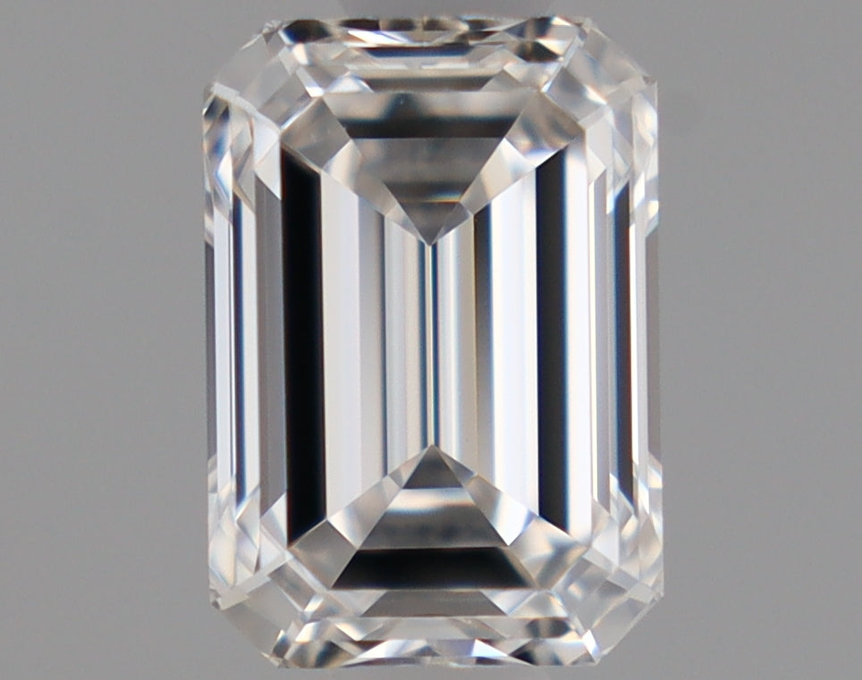 Natural Mined EMERALD Diamond - 0.7 Carats, G Color, VVS1 Clarity - Timeless Beauty and Exceptional Brilliance - GIA Certified