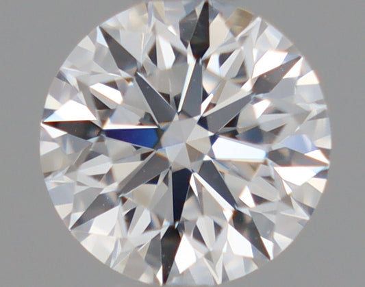 Natural Mined ROUND Diamond - 0.43 Carats, D Color, IF Clarity - Timeless Beauty and Exceptional Brilliance - GIA Certified