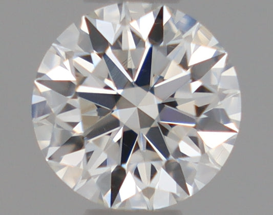 Natural Mined ROUND Diamond - 0.31 Carats, F Color, VS1 Clarity - Timeless Beauty and Exceptional Brilliance - GIA Certified