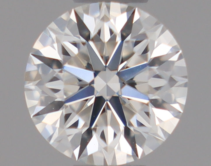 Natural Mined ROUND Diamond - 0.37 Carats, F Color, VVS2 Clarity - Timeless Beauty and Exceptional Brilliance - GIA Certified