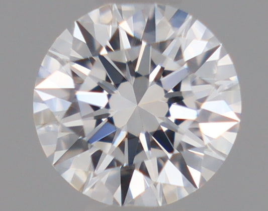 Natural Mined ROUND Diamond - 0.31 Carats, D Color, VVS2 Clarity - Timeless Beauty and Exceptional Brilliance - GIA Certified