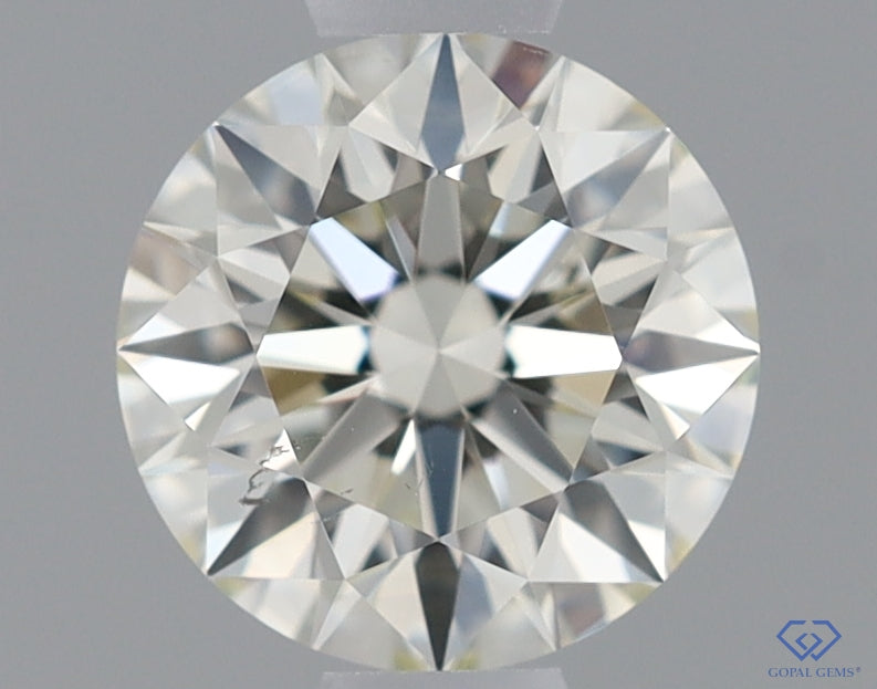 Natural Mined ROUND Diamond - 0.51 Carats, M Color, VS2 Clarity - Timeless Beauty and Exceptional Brilliance - GIA Certified