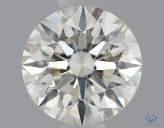 Natural Mined ROUND Diamond - 0.51 Carats, M Color, VS2 Clarity - Timeless Beauty and Exceptional Brilliance - GIA Certified