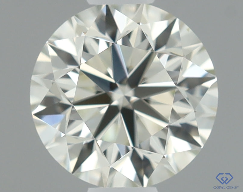 Natural Mined ROUND Diamond - 0.5 Carats, M Color, VS1 Clarity - Timeless Beauty and Exceptional Brilliance - GIA Certified