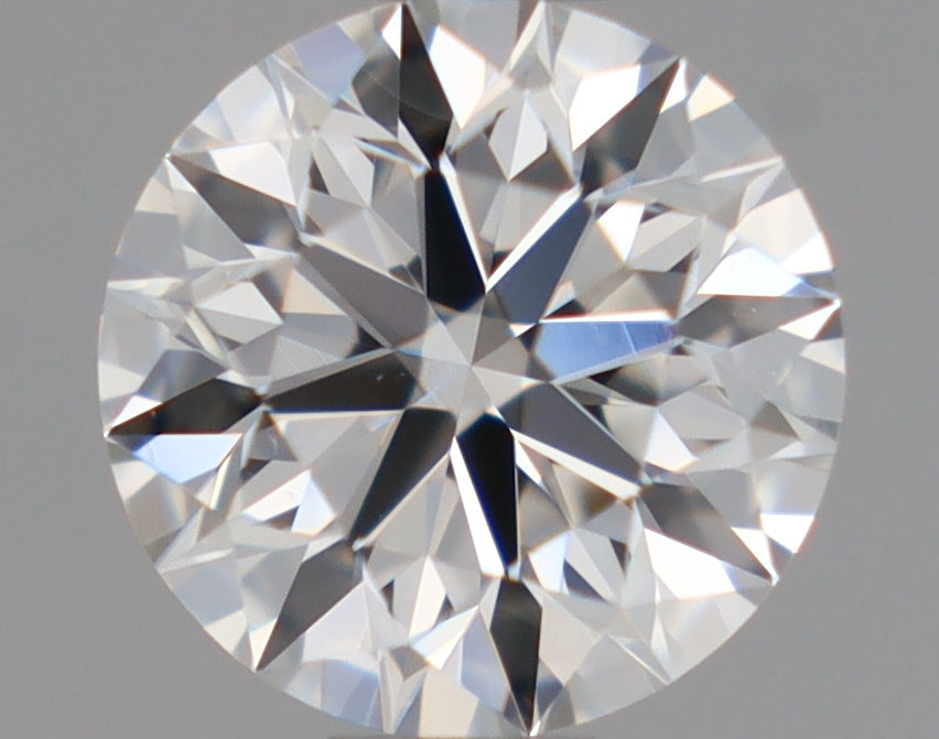 Natural Mined ROUND Diamond - 0.66 Carats, E Color, VS2 Clarity - Timeless Beauty and Exceptional Brilliance - GIA Certified