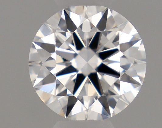 Natural Mined ROUND Diamond - 0.26 Carats, E Color, VVS1 Clarity - Timeless Beauty and Exceptional Brilliance - GIA Certified