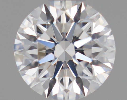 Natural Mined ROUND Diamond - 0.41 Carats, D Color, VVS1 Clarity - Timeless Beauty and Exceptional Brilliance - GIA Certified