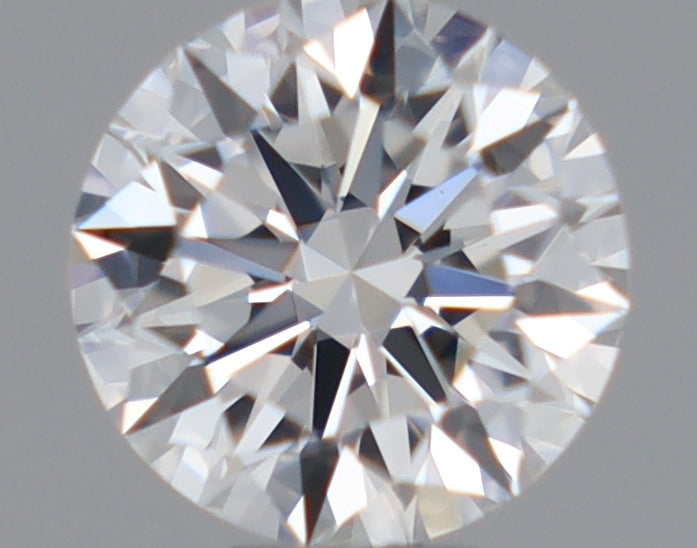 Natural Mined ROUND Diamond - 0.36 Carats, F Color, VS1 Clarity - Timeless Beauty and Exceptional Brilliance - GIA Certified