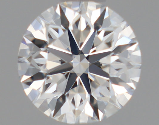 Natural Mined ROUND Diamond - 0.45 Carats, E Color, VVS1 Clarity - Timeless Beauty and Exceptional Brilliance - GIA Certified
