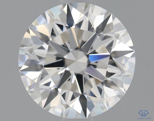 Natural Mined ROUND Diamond - 1.5 Carats, F Color, VVS2 Clarity - Timeless Beauty and Exceptional Brilliance - GIA Certified