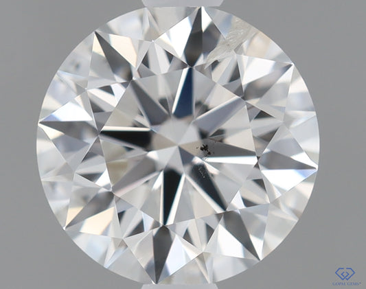 Natural Mined ROUND Diamond - 1.08 Carats, G Color, I1 Clarity - Timeless Beauty and Exceptional Brilliance - GIA Certified