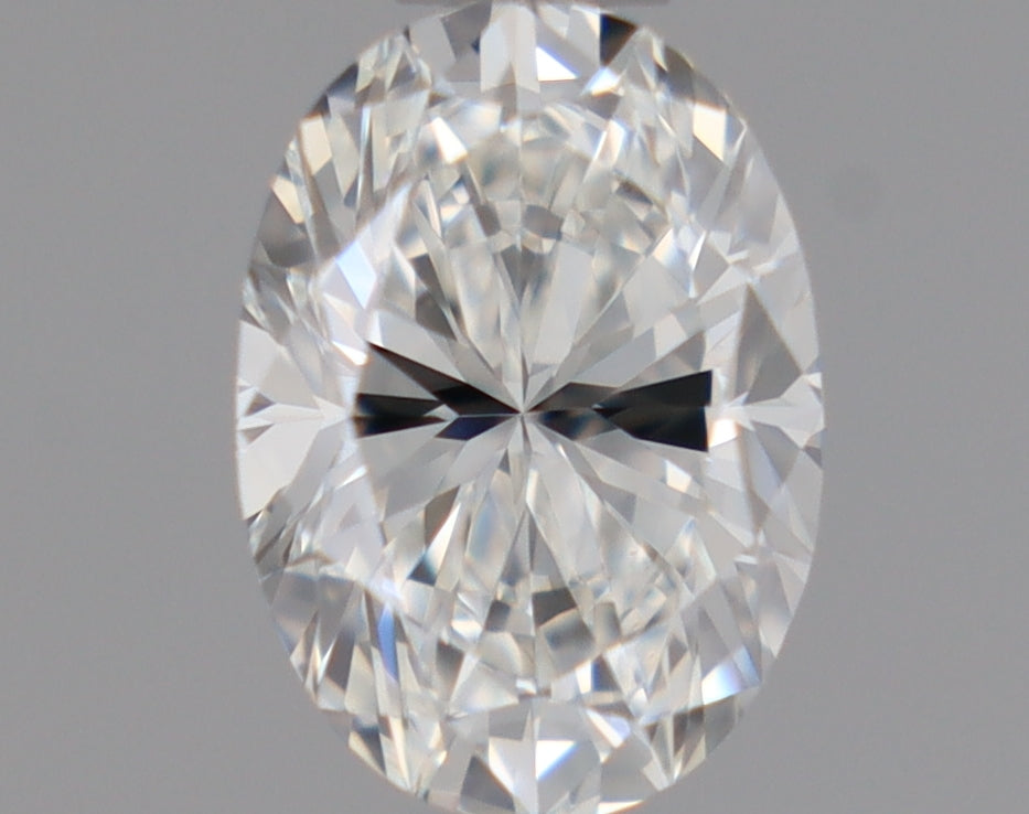 Natural Mined OVAL Diamond - 0.52 Carats, F Color, VVS2 Clarity - Timeless Beauty and Exceptional Brilliance - GIA Certified