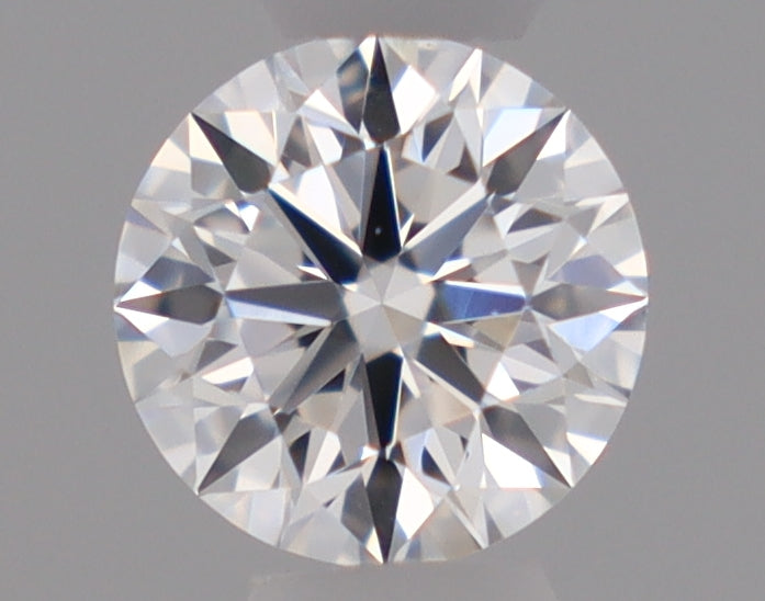 Natural Mined ROUND Diamond - 0.24 Carats, D Color, VVS2 Clarity - Timeless Beauty and Exceptional Brilliance - GIA Certified