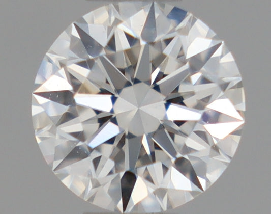 Natural Mined ROUND Diamond - 0.35 Carats, F Color, VS2 Clarity - Timeless Beauty and Exceptional Brilliance - GIA Certified