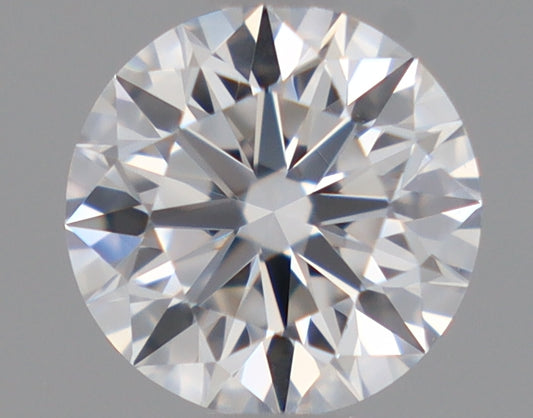 Natural Mined ROUND Diamond - 0.45 Carats, D Color, VVS1 Clarity - Timeless Beauty and Exceptional Brilliance - GIA Certified