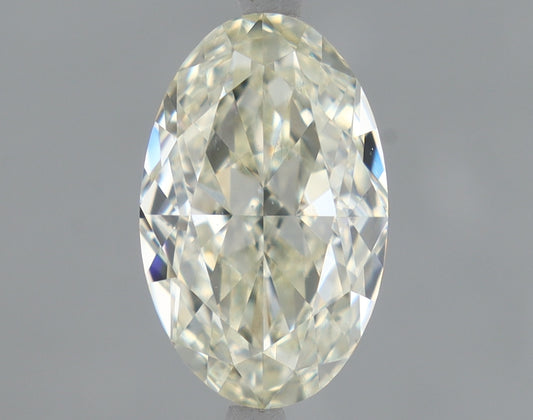 Natural Mined Oval Diamond - 1.02 Carats, L Color, VVS2 Clarity - Timeless Beauty and Exceptional Brilliance - Non-Certified