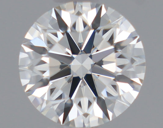 Natural Mined ROUND Diamond - 0.5 Carats, G Color, VVS2 Clarity - Timeless Beauty and Exceptional Brilliance - GIA Certified