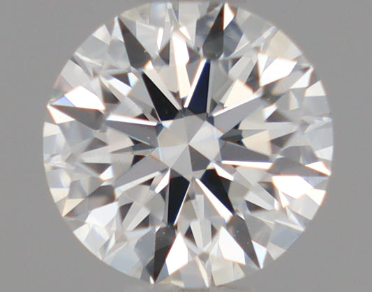 Natural Mined ROUND Diamond - 0.4 Carats, G Color, VVS2 Clarity - Timeless Beauty and Exceptional Brilliance - GIA Certified