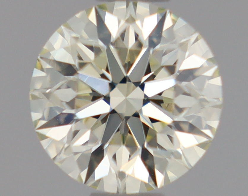 Natural Mined ROUND Diamond - 0.58 Carats, K Color, VS1 Clarity - Timeless Beauty and Exceptional Brilliance - IGI Certified