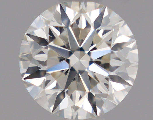 Natural Mined ROUND Diamond - 0.51 Carats, H Color, VVS2 Clarity - Timeless Beauty and Exceptional Brilliance - IGI Certified