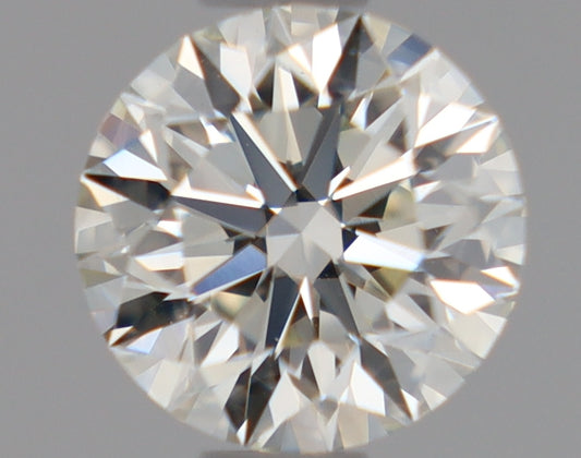 Natural Mined ROUND Diamond - 0.61 Carats, H Color, VS1 Clarity - Timeless Beauty and Exceptional Brilliance - IGI Certified