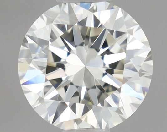 Natural Mined ROUND Diamond - 0.45 Carats, J Color, VVS1 Clarity - Timeless Beauty and Exceptional Brilliance - IGI Certified