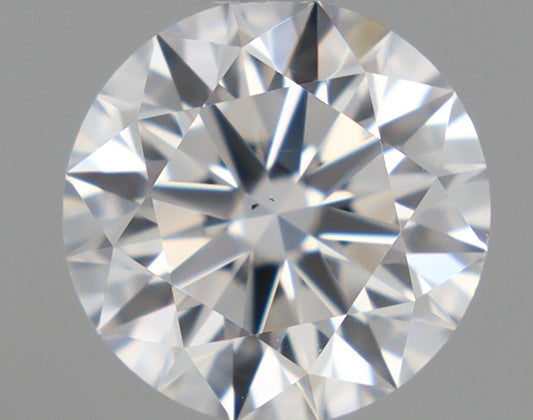 Natural Mined ROUND Diamond - 0.63 Carats, D Color, SI1 Clarity - Timeless Beauty and Exceptional Brilliance - GIA Certified