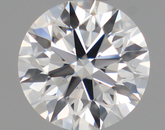 Natural Mined ROUND Diamond - 0.51 Carats, F Color, VS2 Clarity - Timeless Beauty and Exceptional Brilliance - GIA Certified
