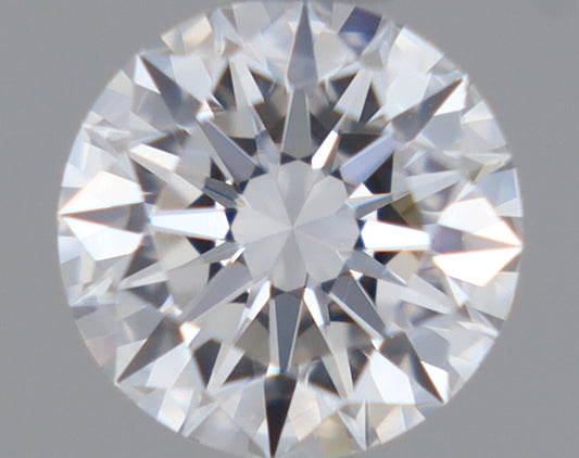 Natural Mined ROUND Diamond - 0.51 Carats, D Color, VVS1 Clarity - Timeless Beauty and Exceptional Brilliance - GIA Certified